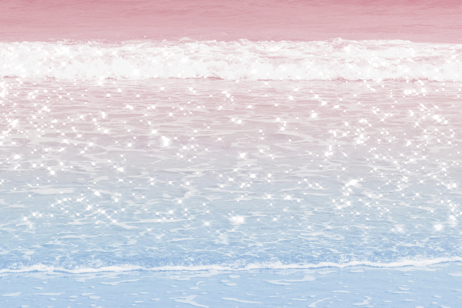 Ocean Dream Wallpaper Pink Shades