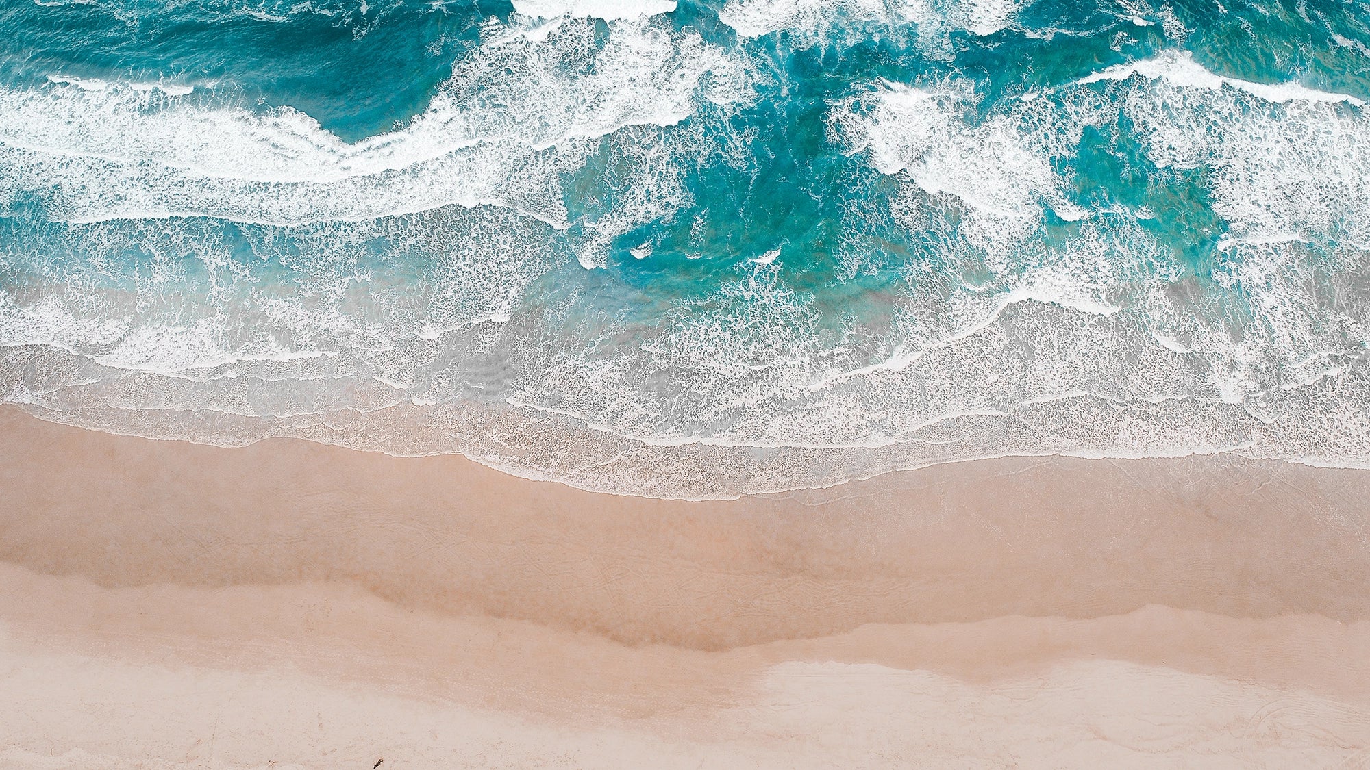 Papier peint Plage de Sable Rose