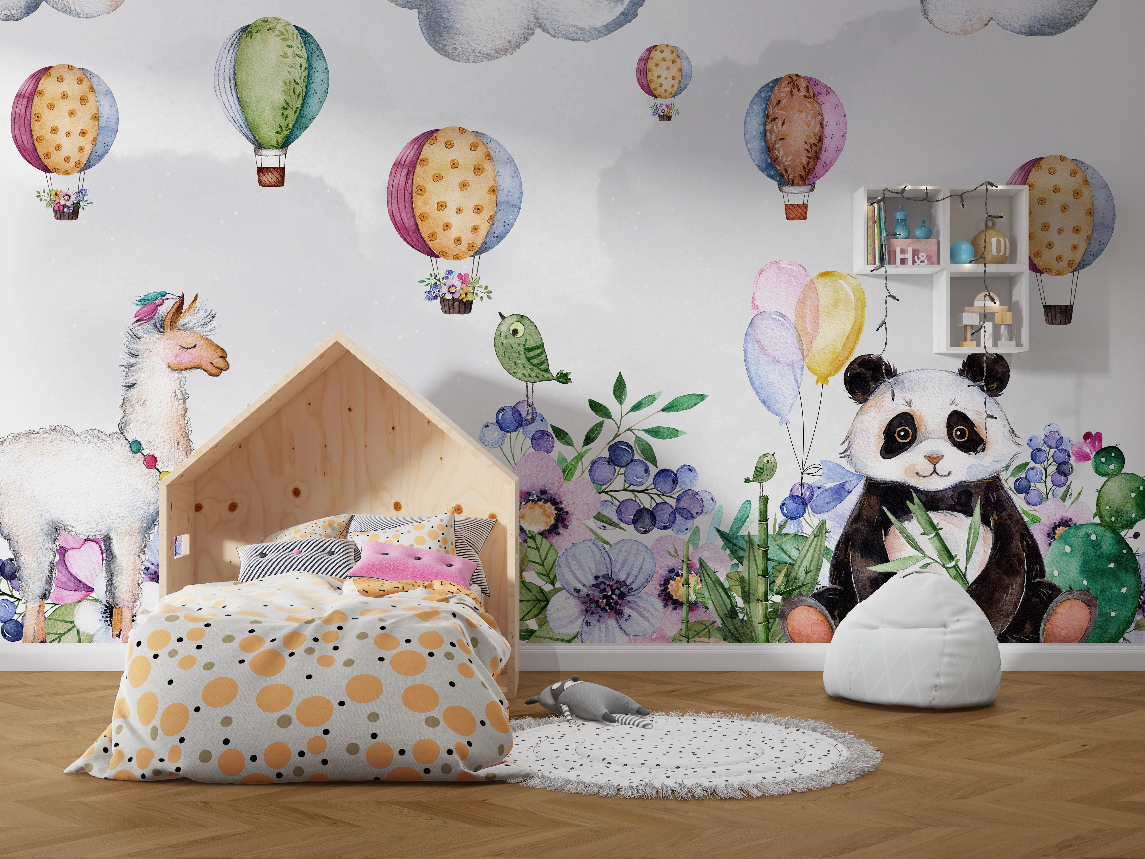 Papier Peint Chambre Enfant Panda & Cie