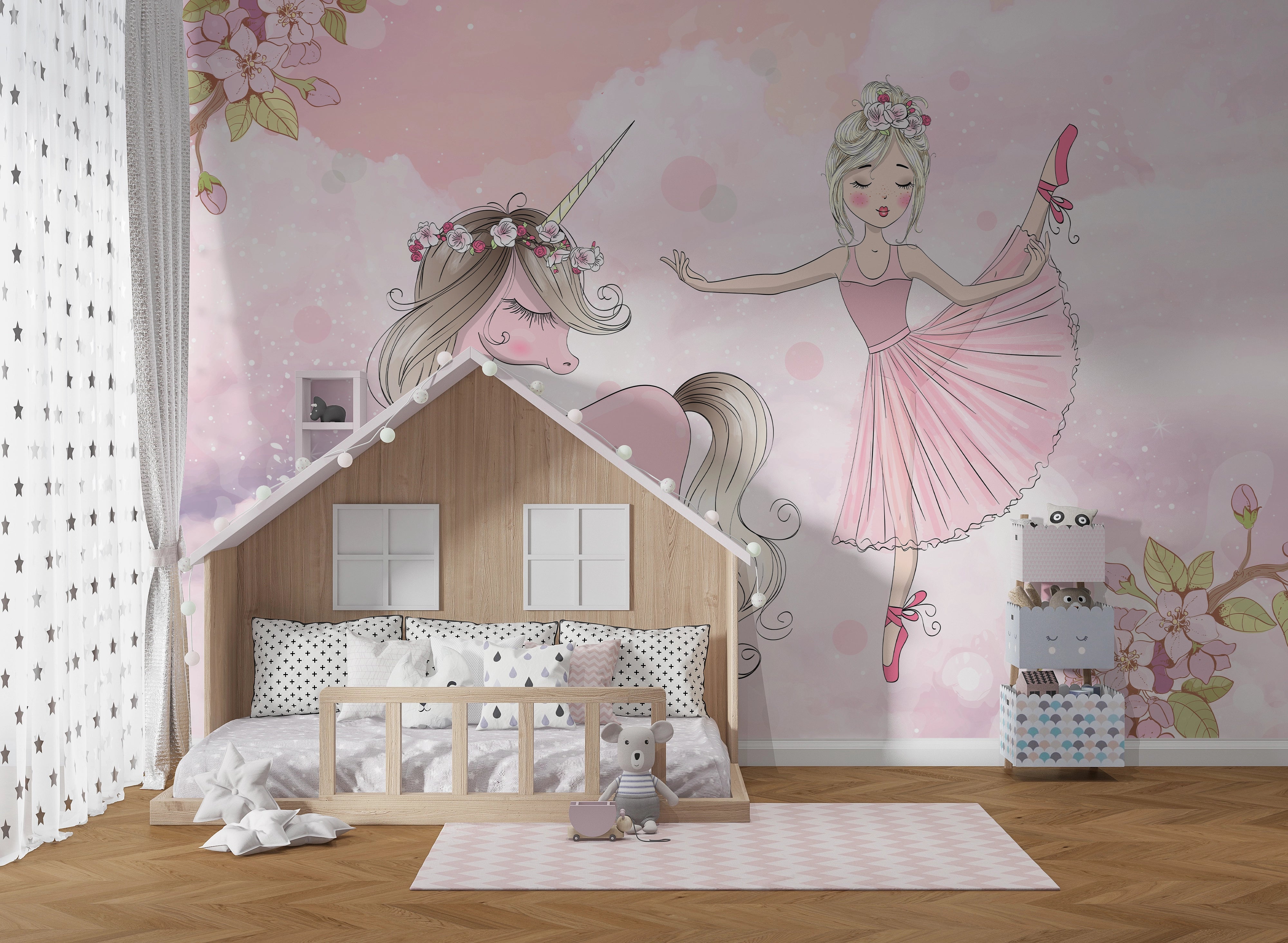 Custom wallpaper enchanted ballerina