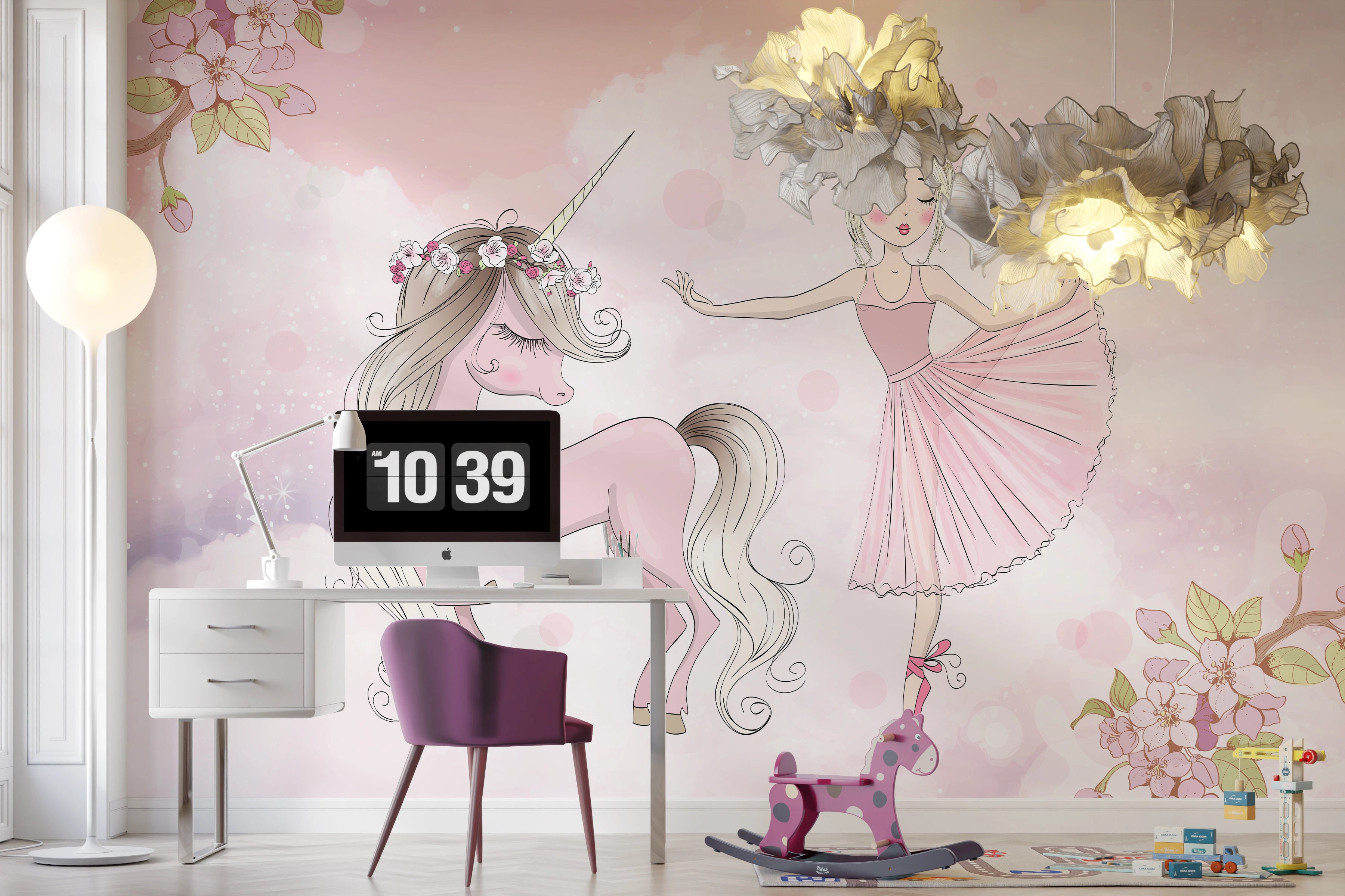 Custom wallpaper enchanted ballerina