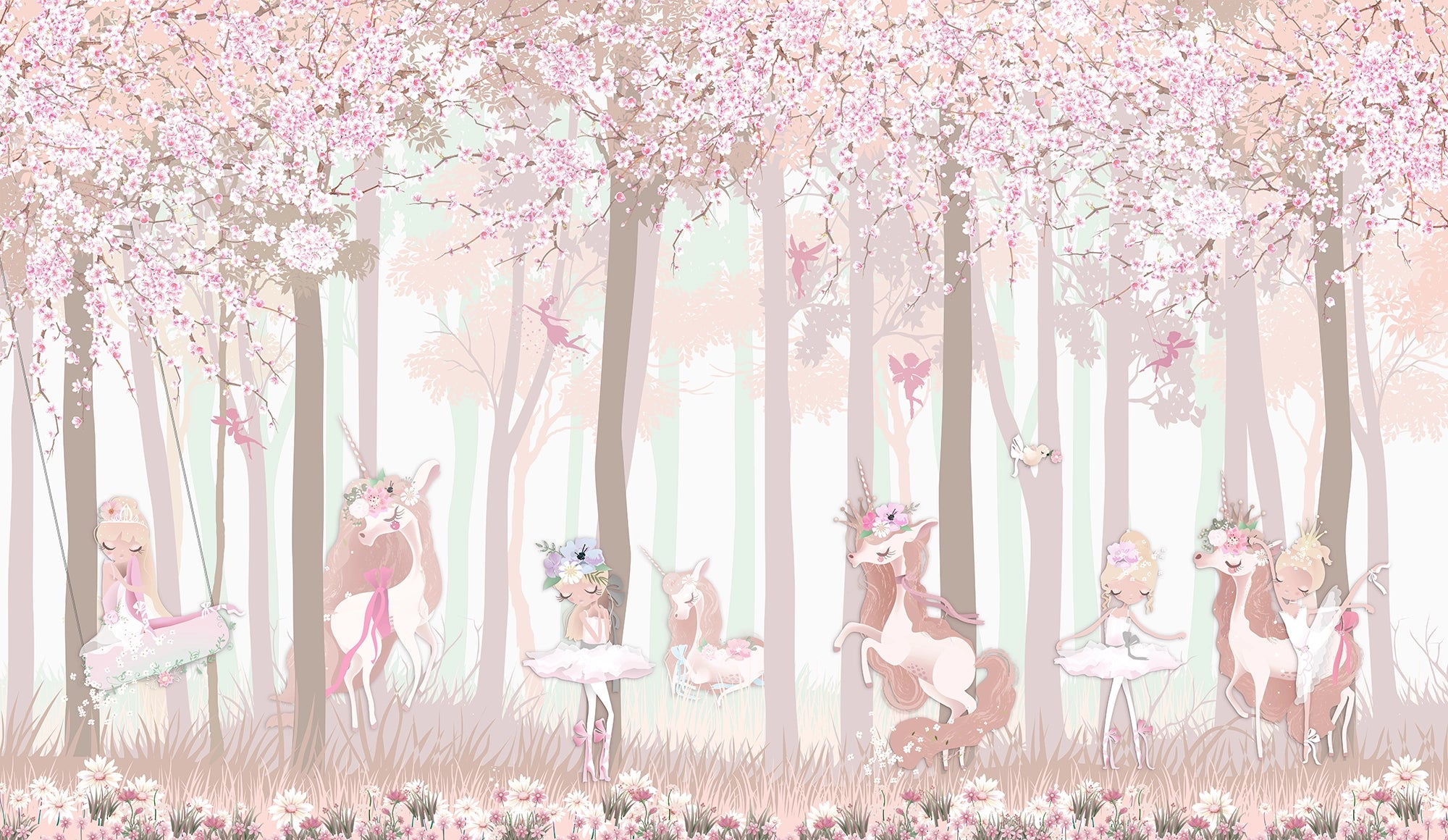 Little fairies wallpaper