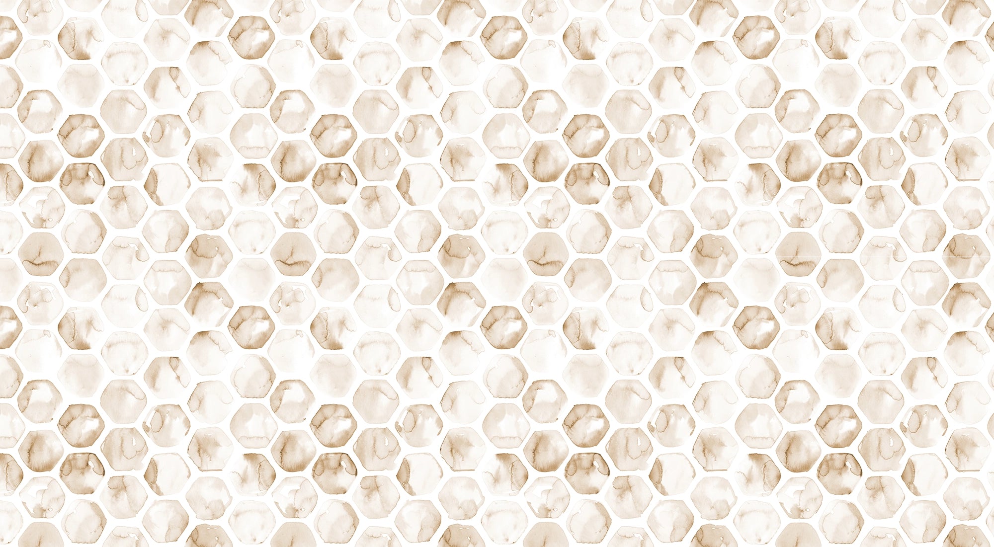 Watercolor Honeycomb Wallpaper