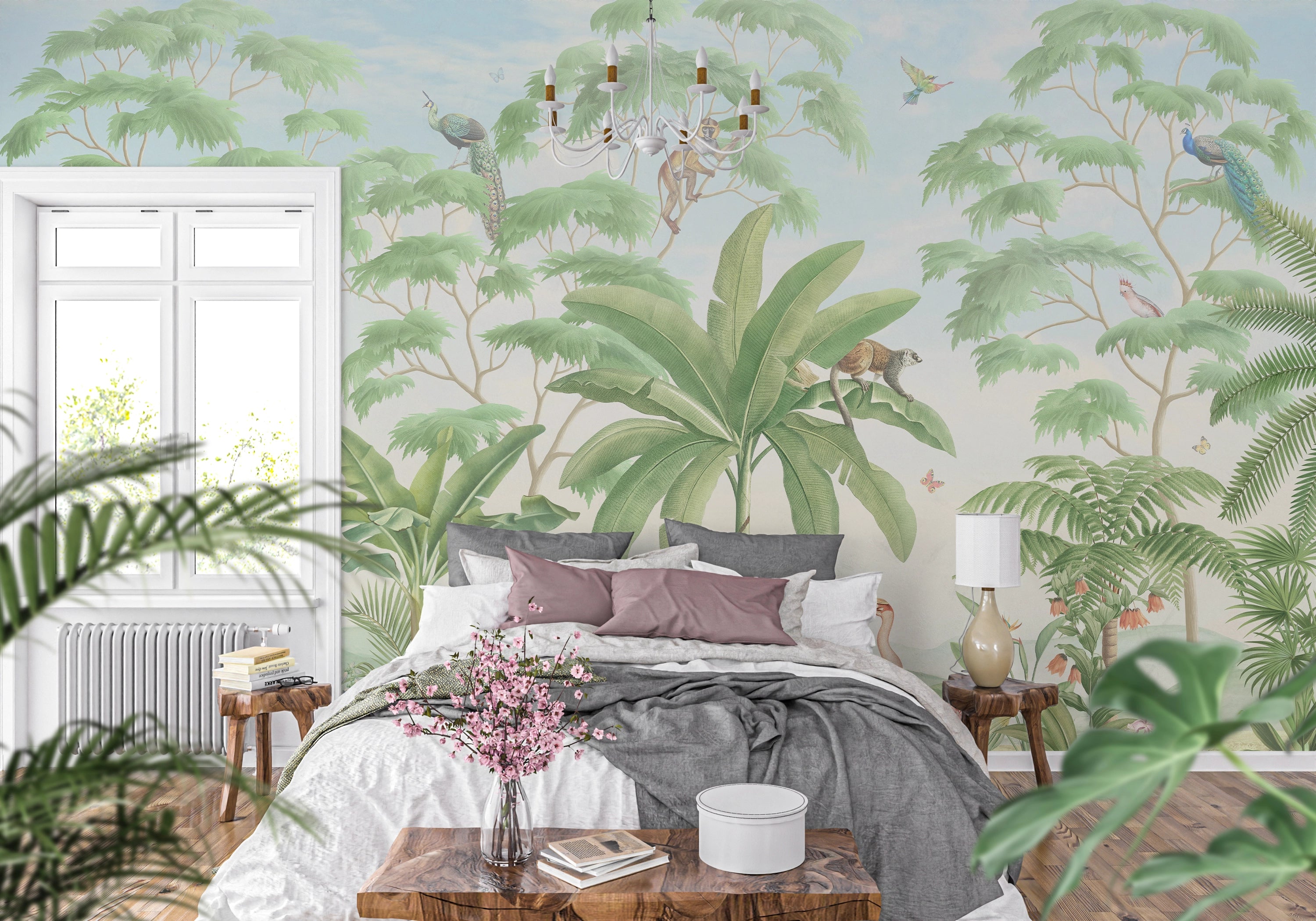 Tropical Jungle Wall Tapestry